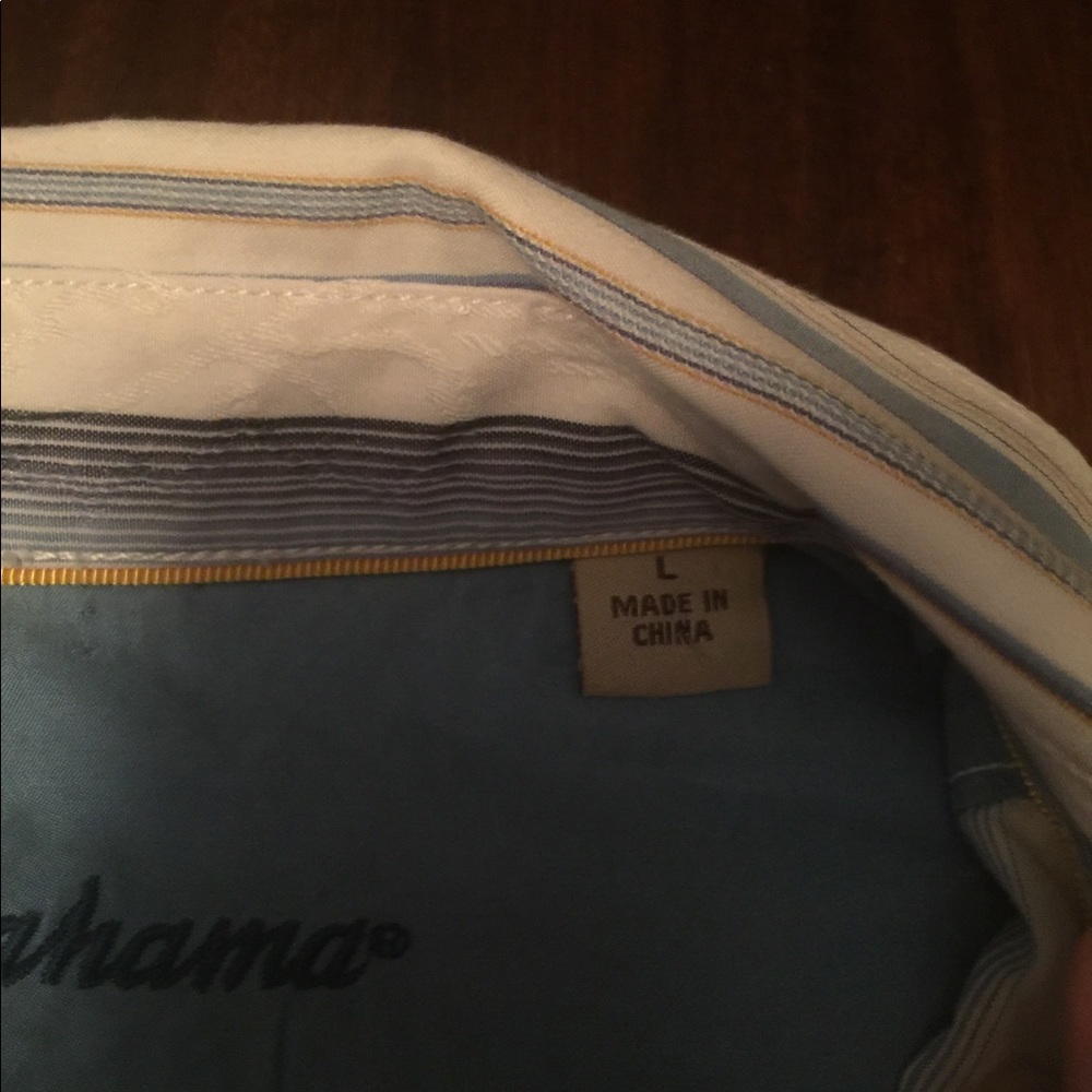 Tommy Bahama shirt size large - Picture 4 of 4